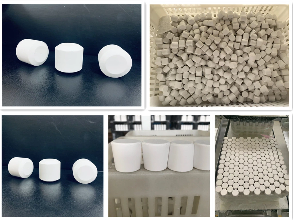 Abrasive Resistant Alumina Ceramic Grinding Cylinder Price From Zibo China Qimingxing
