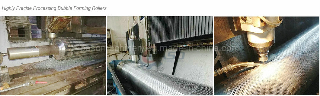 Large Size Width 450cm Long Bubble Forming Cylinder