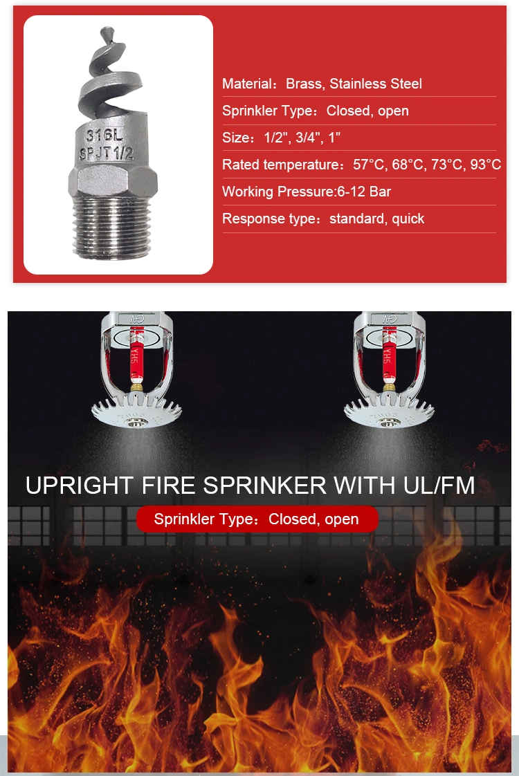 High Quality Single Outlet Drencher Sprinkler Head/Spray Nozzle