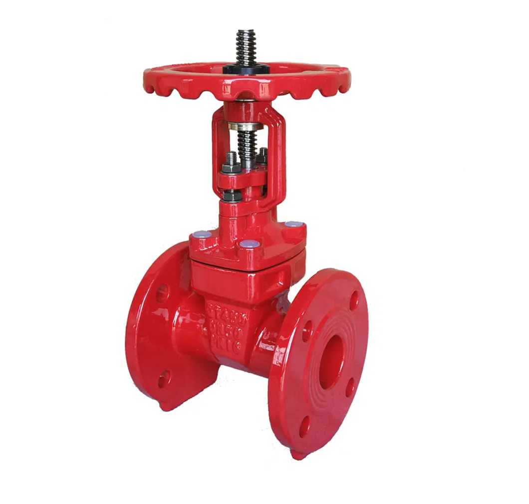 Factory Price Flange Type Fire Hydrant Gate Valve System with 3c