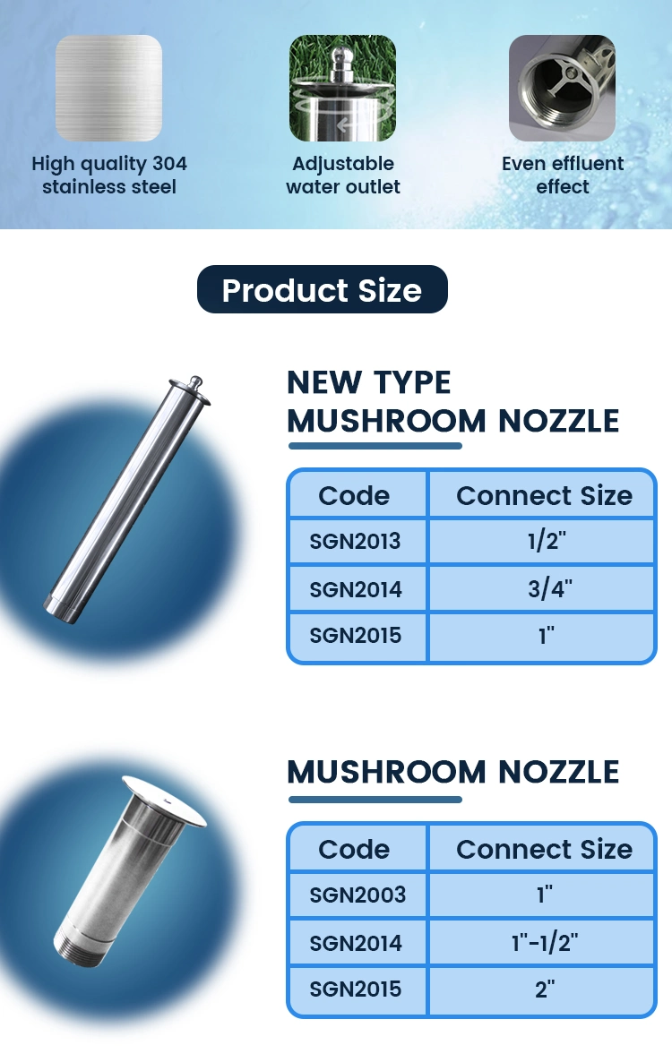 Manufacturer Supply Brass Single Jet Nozzles Outdoor Garden Decoration Mushroom Nozzles Fountain Nozzles