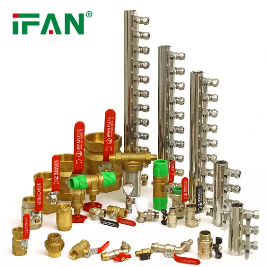 Ifan Brass Gate Valve Used to Supply Water Systems