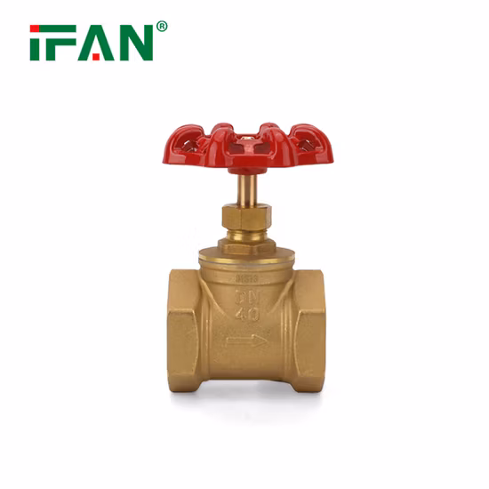 Ifan Brass Gate Valve Used to Supply Water Systems